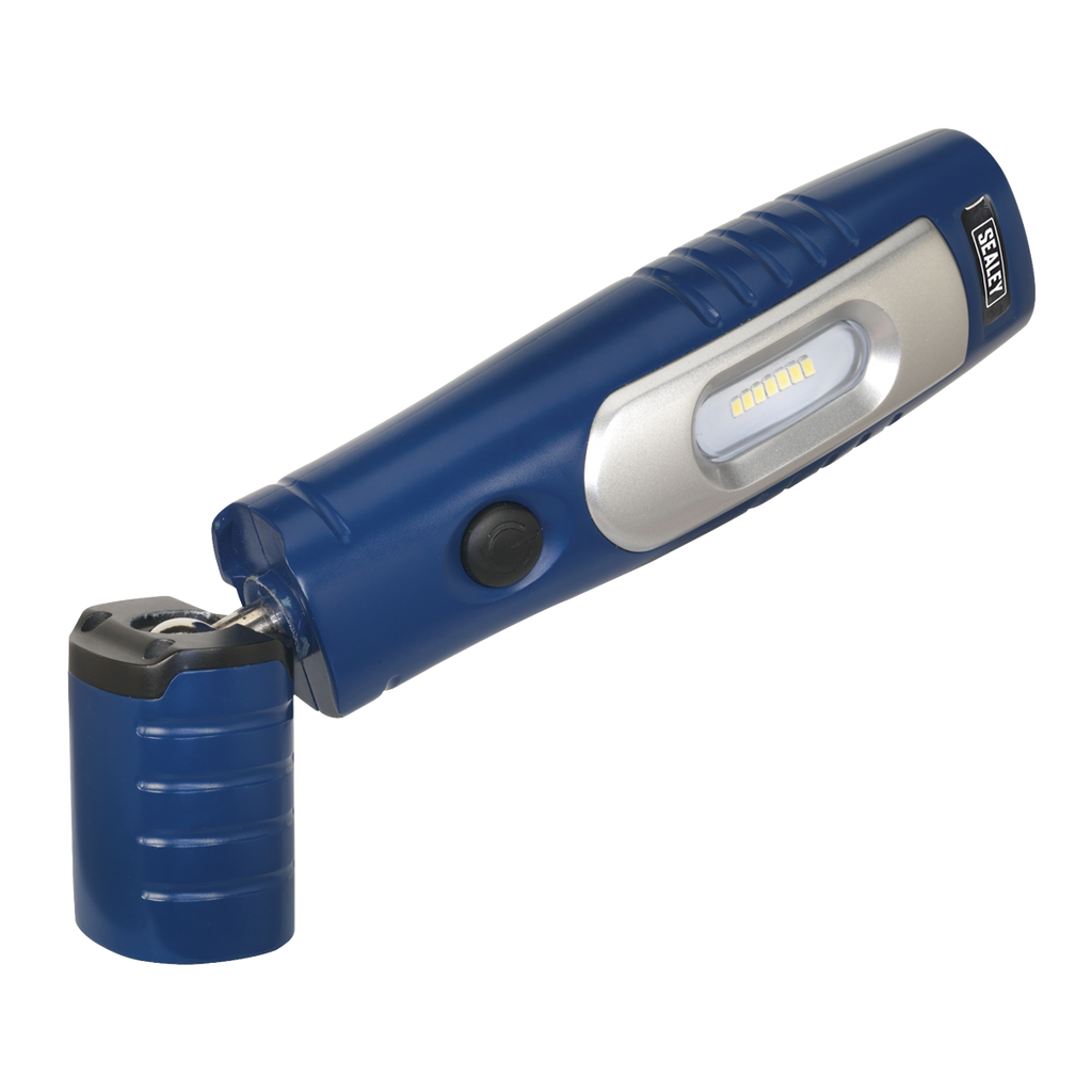 Sealey Rechargeable 360° Inspection Light 4W & 3W SMD LED - Black LED3602 - BostonPlates Autocare Centre
