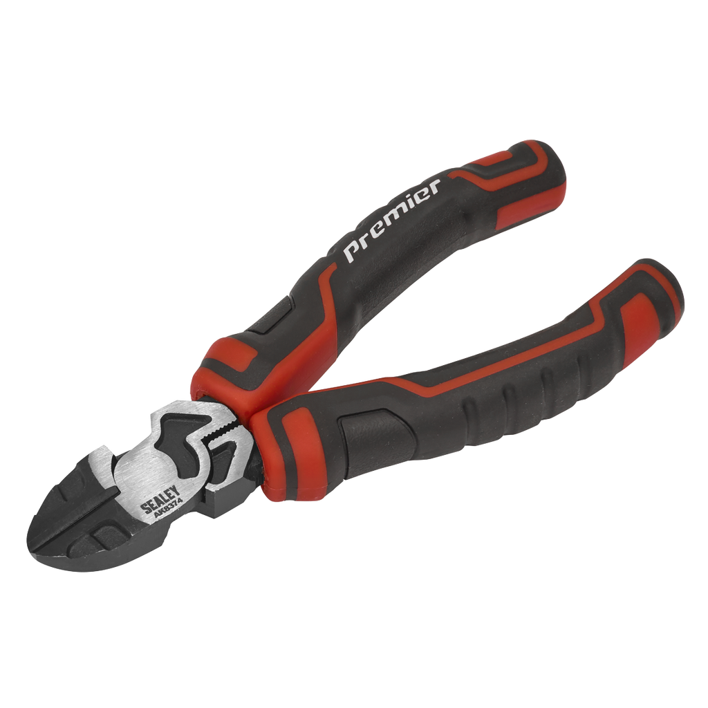 Sealey Premier High Leverage Side Cutters 160mm AK8374 - BostonPlates Autocare Centre