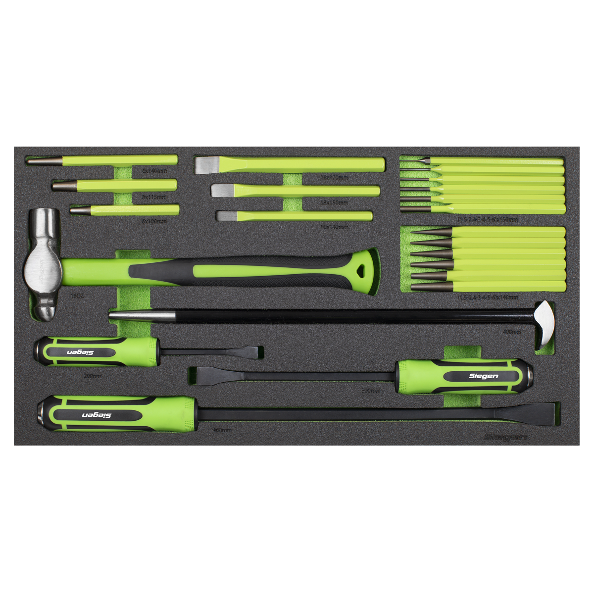 Tool Chest Combination 16 Drawer Ball-Bearing & 398pc Tool Kit AP35TBCOMBO - BostonPlates Autocare Centre