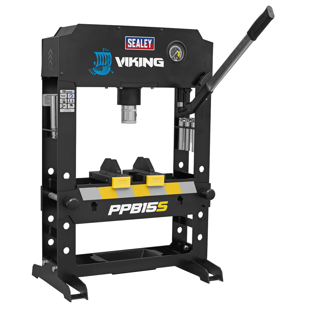 Viking Bench Type Hydraulic Press 15 Tonne PPB15S - BostonPlates Autocare Centre
