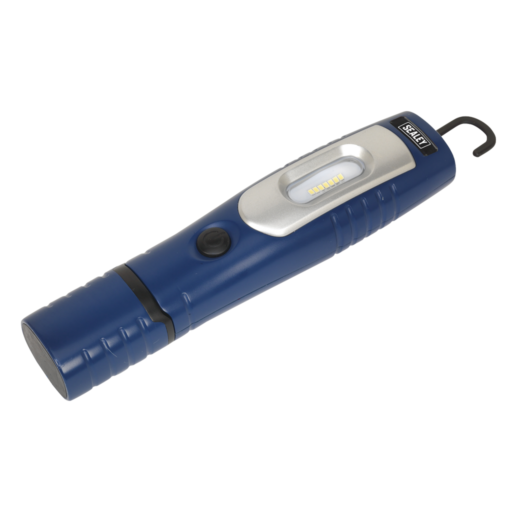 Sealey Rechargeable 360° Inspection Light 4W & 3W SMD LED - Blue LED3602B - BostonPlates Autocare Centre
