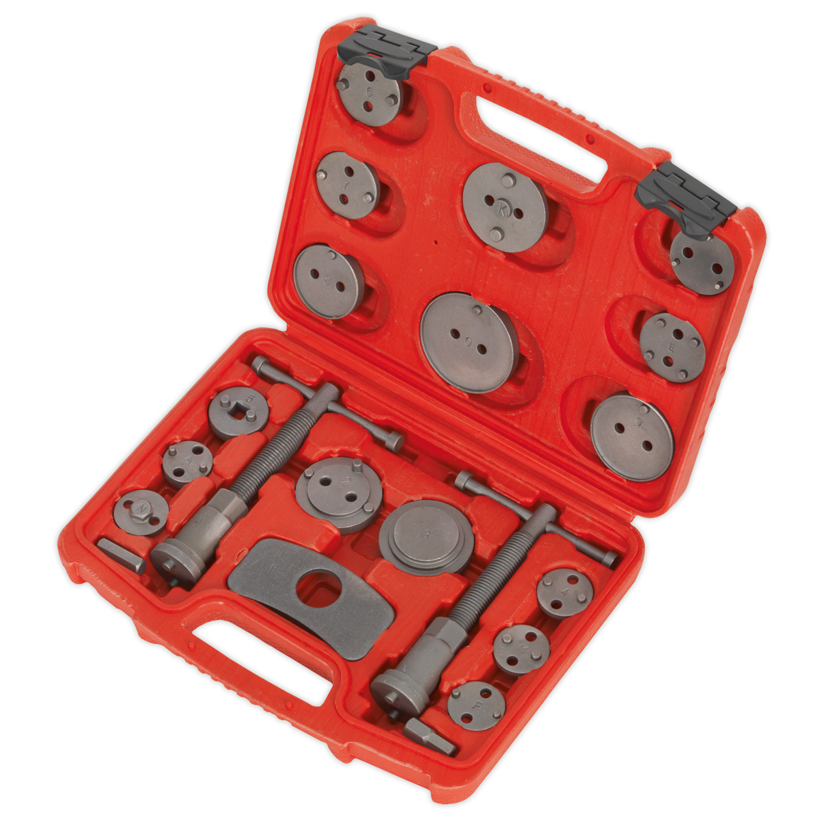 Sealey Brake Piston Wind-Back Tool Kit 21pc VS0282 - BostonPlates Autocare Centre