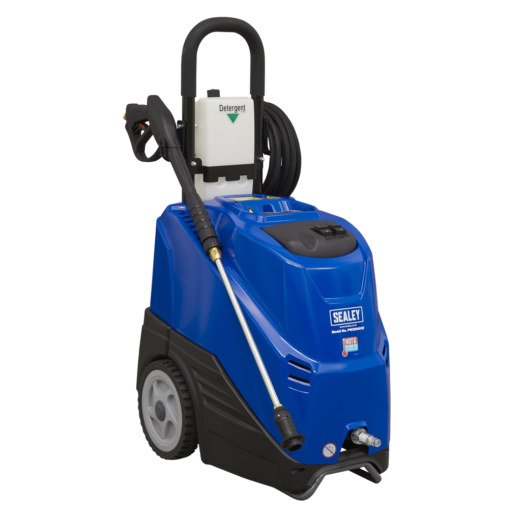 Hot/Cold Water Pressure Washer 135bar 2300W/230V PW2000HW - BostonPlates Autocare Centre