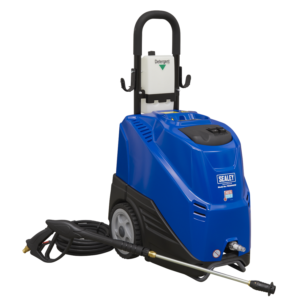 Hot/Cold Water Pressure Washer 135bar 2300W/230V PW2000HW - BostonPlates Autocare Centre