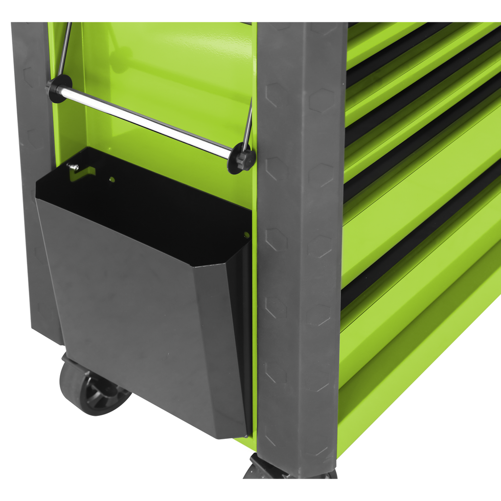 Superline Pro® Tool Trolley 6 Drawer - Green AP266HV - BostonPlates Autocare Centre