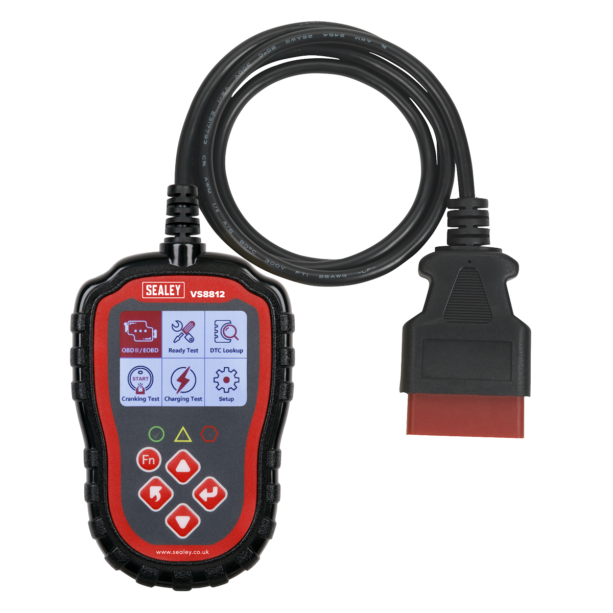 Sealey EOBD Code Reader Live Data VS8812 - BostonPlates Autocare Centre