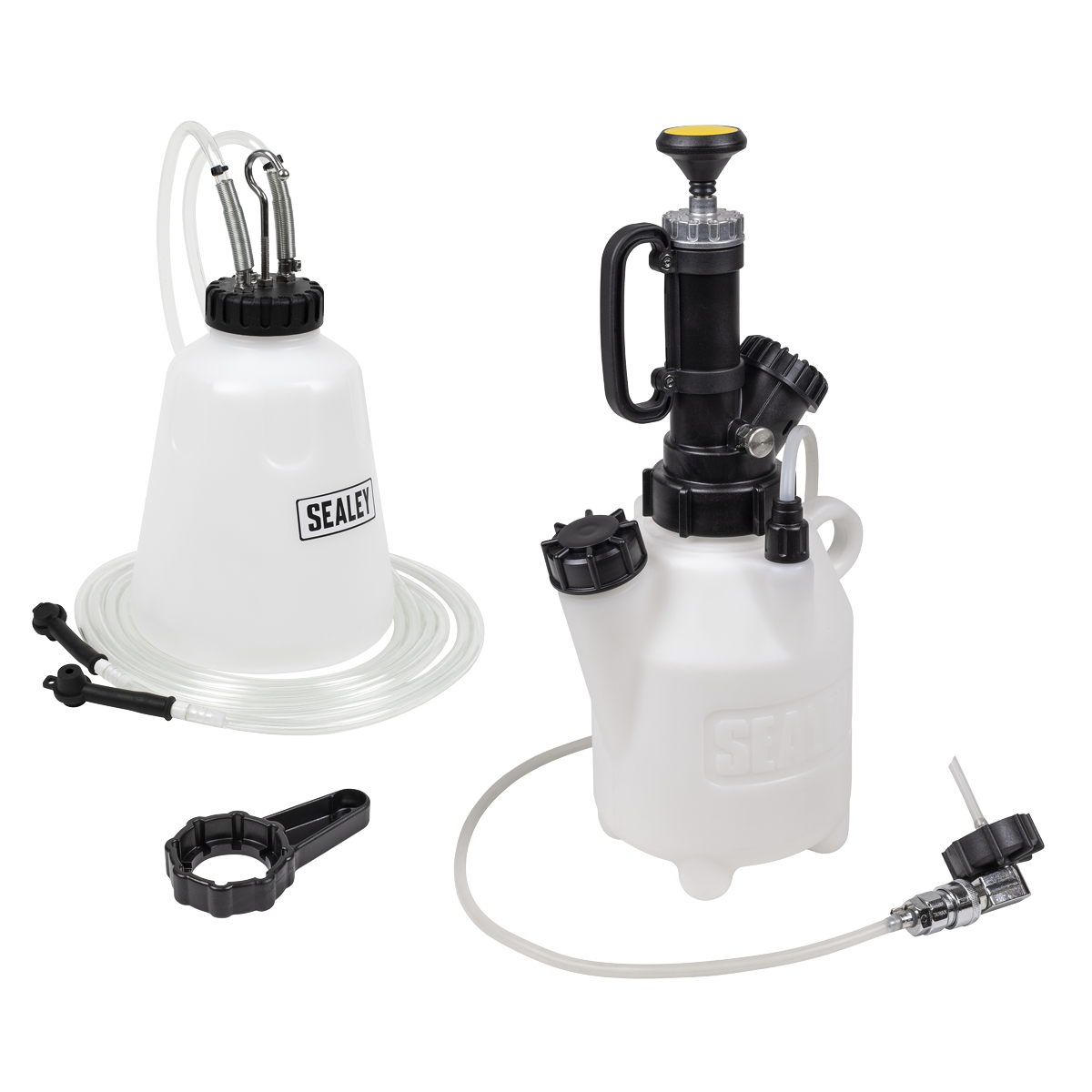 Sealey Pneumatic Brake & Clutch Bleeding System VS820A - BostonPlates Autocare Centre
