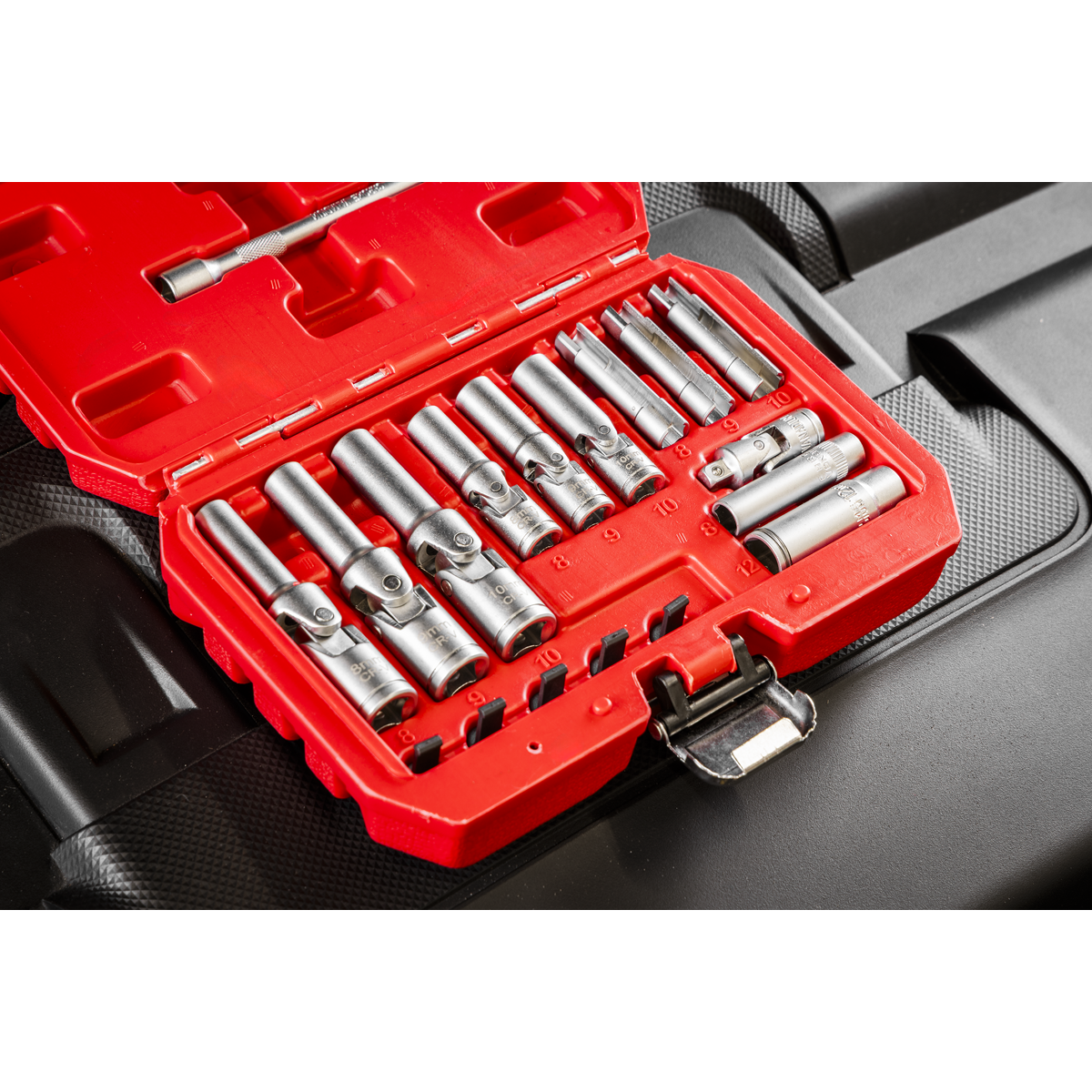 Sealey Glow Plug Socket Set 18pc 1/4"Sq & 3/8"Sq Drive SX4031 - BostonPlates Autocare Centre
