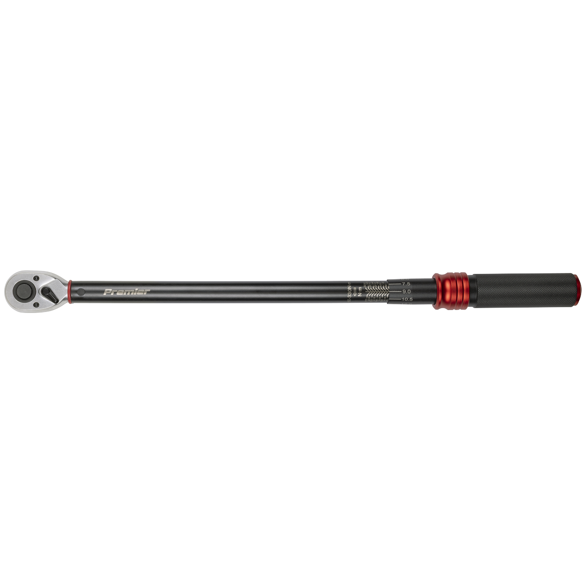 Premier Black Torque Wrench Micrometer 1/2"Sq Drive Calibrated 60-330Nm STW905B - BostonPlates Autocare Centre