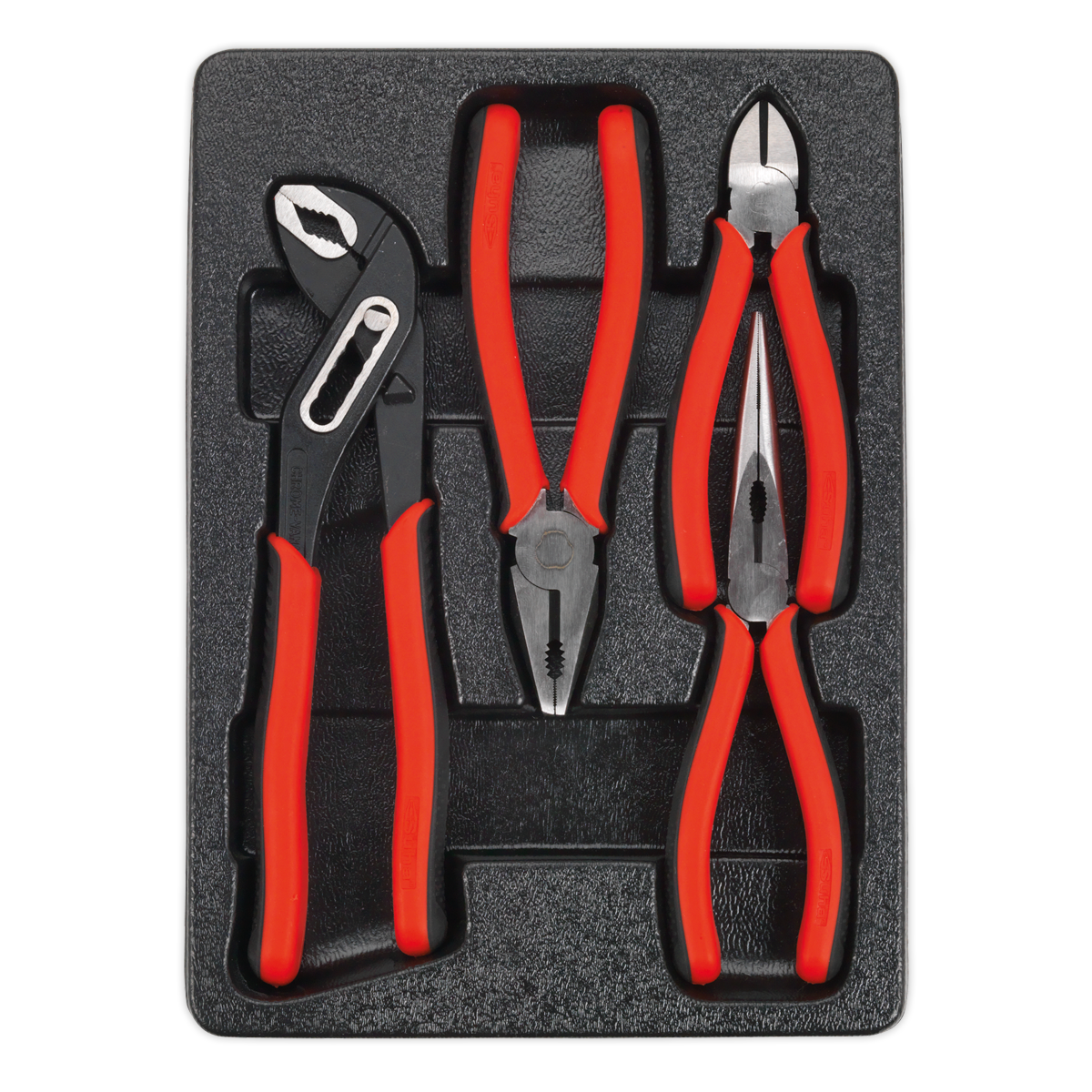 Sealey Premier Pliers Set 4pc AK8579 - BostonPlates Autocare Centre