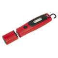 Sealey Rechargeable 360° Inspection Light 4W & 3W SMD LED - Red LED3602R - BostonPlates Autocare Centre