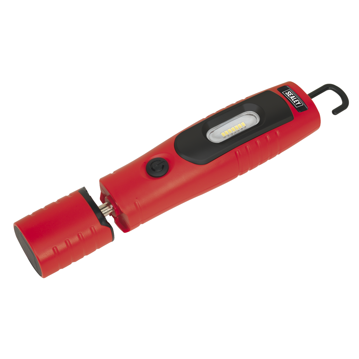 Sealey Rechargeable 360° Inspection Light 4W & 3W SMD LED - Red LED3602R - BostonPlates Autocare Centre