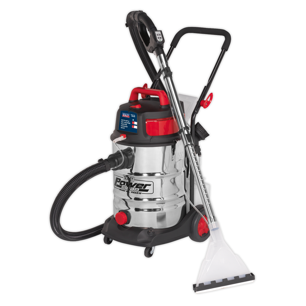 Wet & Dry Valet Machine Stainless Drum 30L VMA915 - BostonPlates Autocare Centre