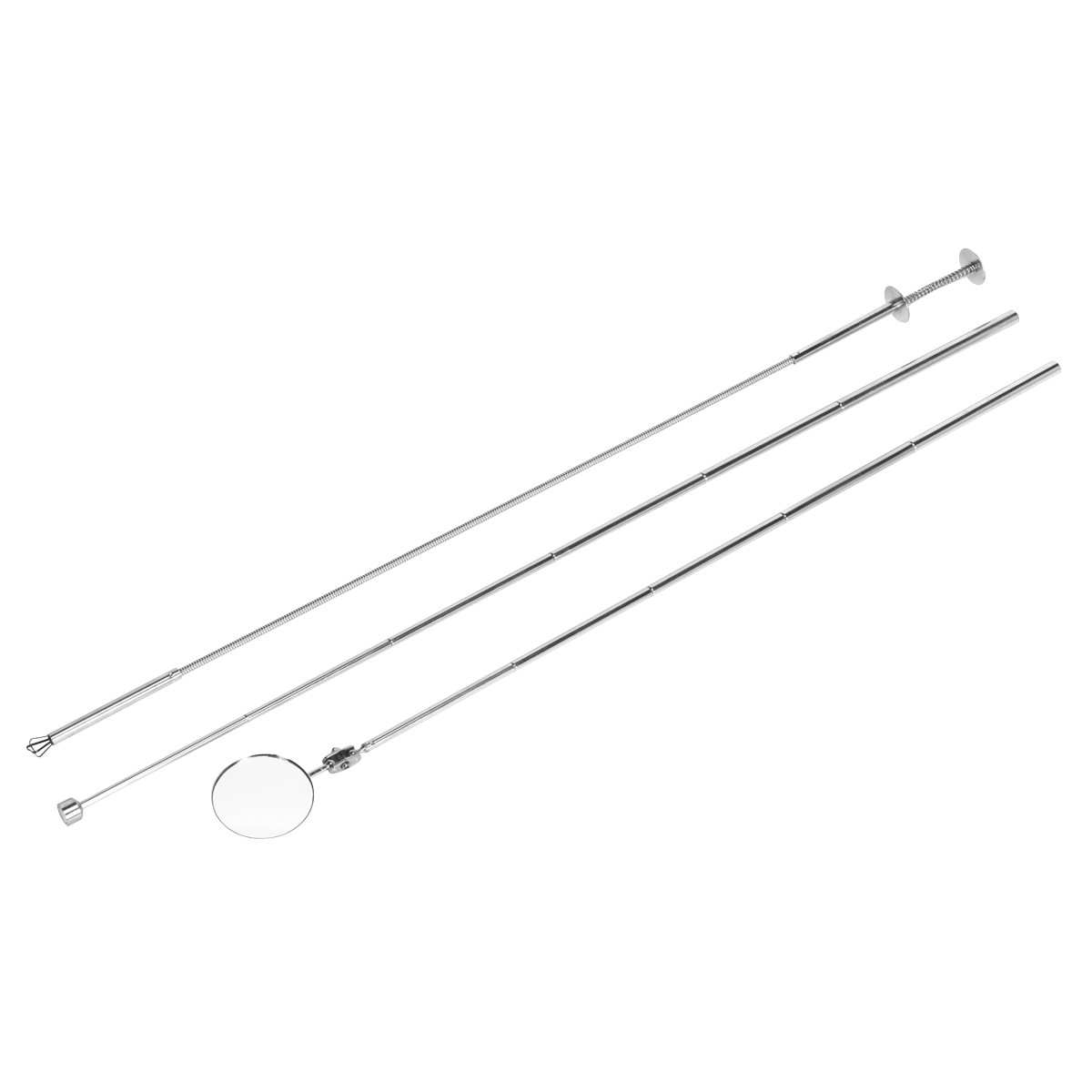 Siegen Magnetic Pick-Up, Flexible Claw & Inspection Tool Set 3pc S0949 - BostonPlates Autocare Centre