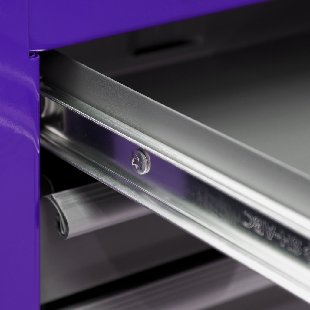 American PRO® Topchest, Mid-Box & Rollcab 9 Drawer - Purple AP2200BBCPSTACK - BostonPlates Autocare Centre