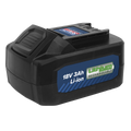 Sealey Power Tool Battery 18V 3Ah for CP400LI & CP400LIHV CP400BP - BostonPlates Autocare Centre
