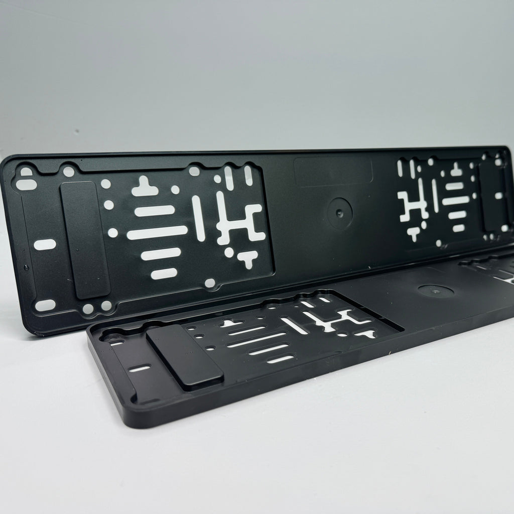 Show Plates - Short 4D Gel - Not Road Legal - Front - Rear - Pair - BostonPlates Autocare Centre