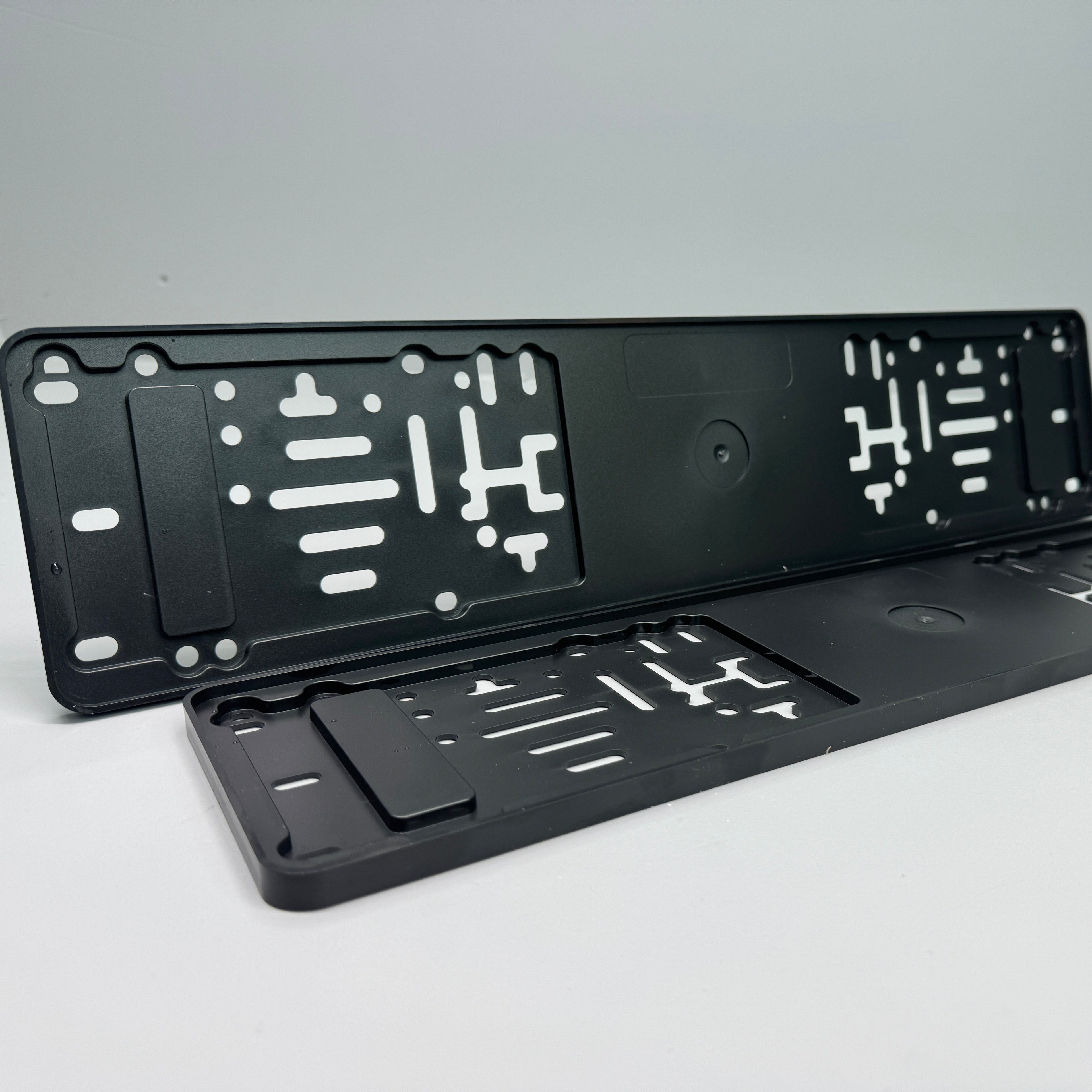 Show Plates - Short 4D Gel - Not Road Legal - Front - Rear - Pair - BostonPlates Autocare Centre