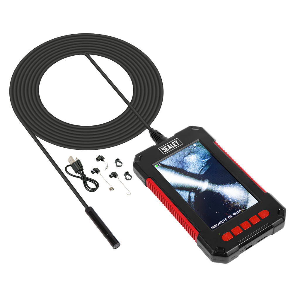 Sealey Tablet Video Borescope 8mm Camera VS8116 - BostonPlates Autocare Centre