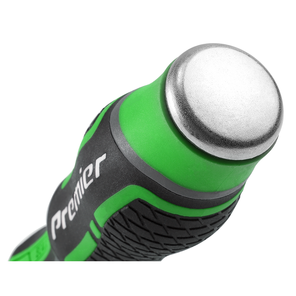 Premier Extra-Long Hammer-Thru Screwdriver Set 450mm 3pc - Hi-Vis Green AK4942HV - BostonPlates Autocare Centre