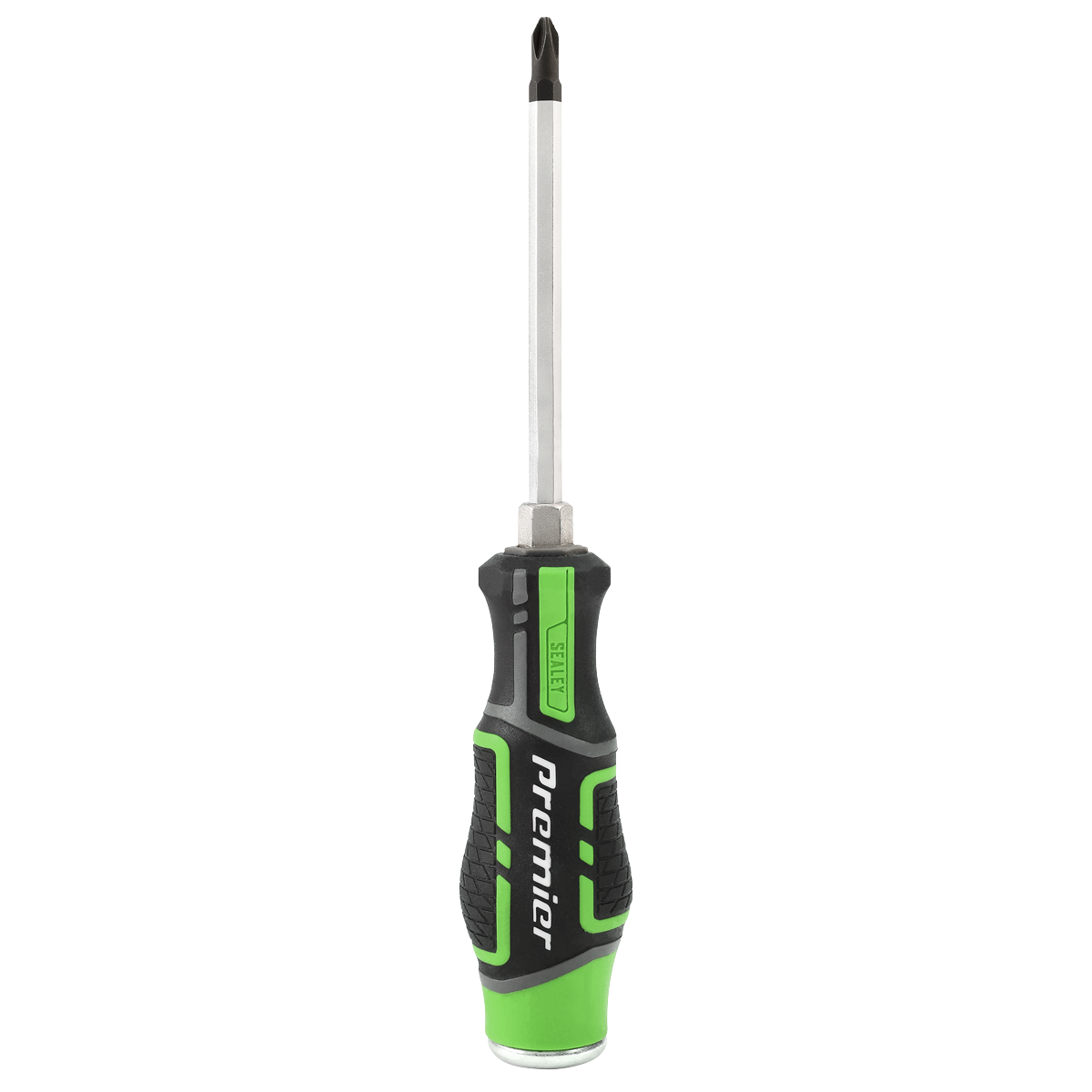 Sealey Premier Hammer-Thru Screwdriver Set 9pc - Hi-Vis Green AK4941HV - BostonPlates Autocare Centre