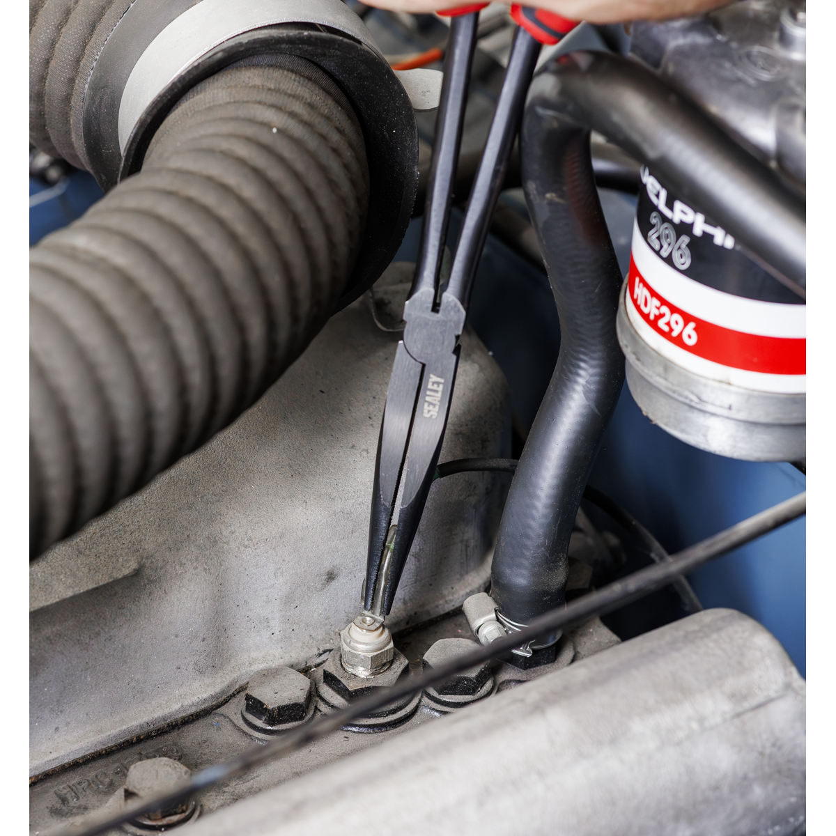 Sealey Premier Long Needle Nose Pliers Set with Tool Tray 3pc TBT58 - BostonPlates Autocare Centre