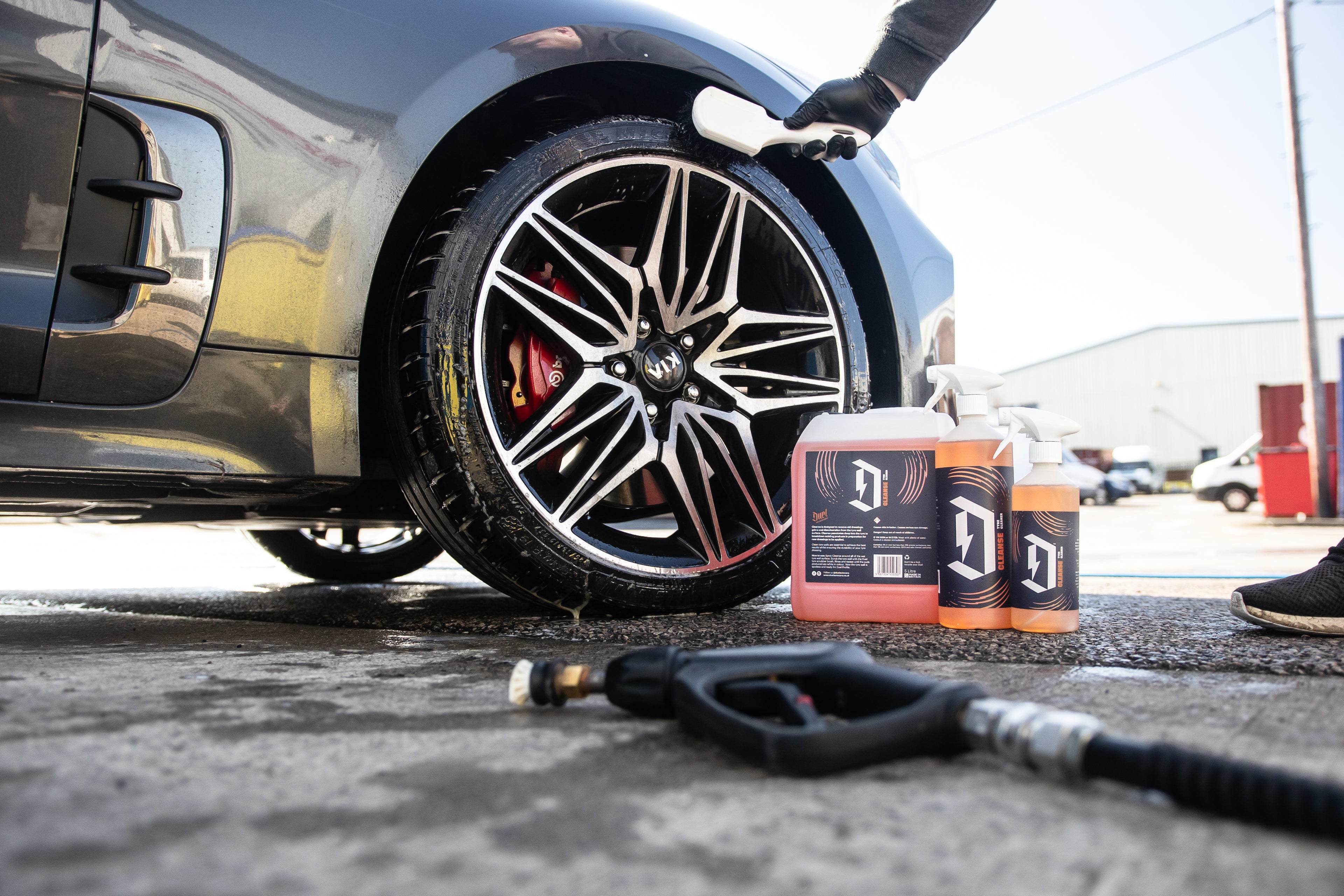 Duel Cleanse Tyre Cleaner - BostonPlates Autocare Centre