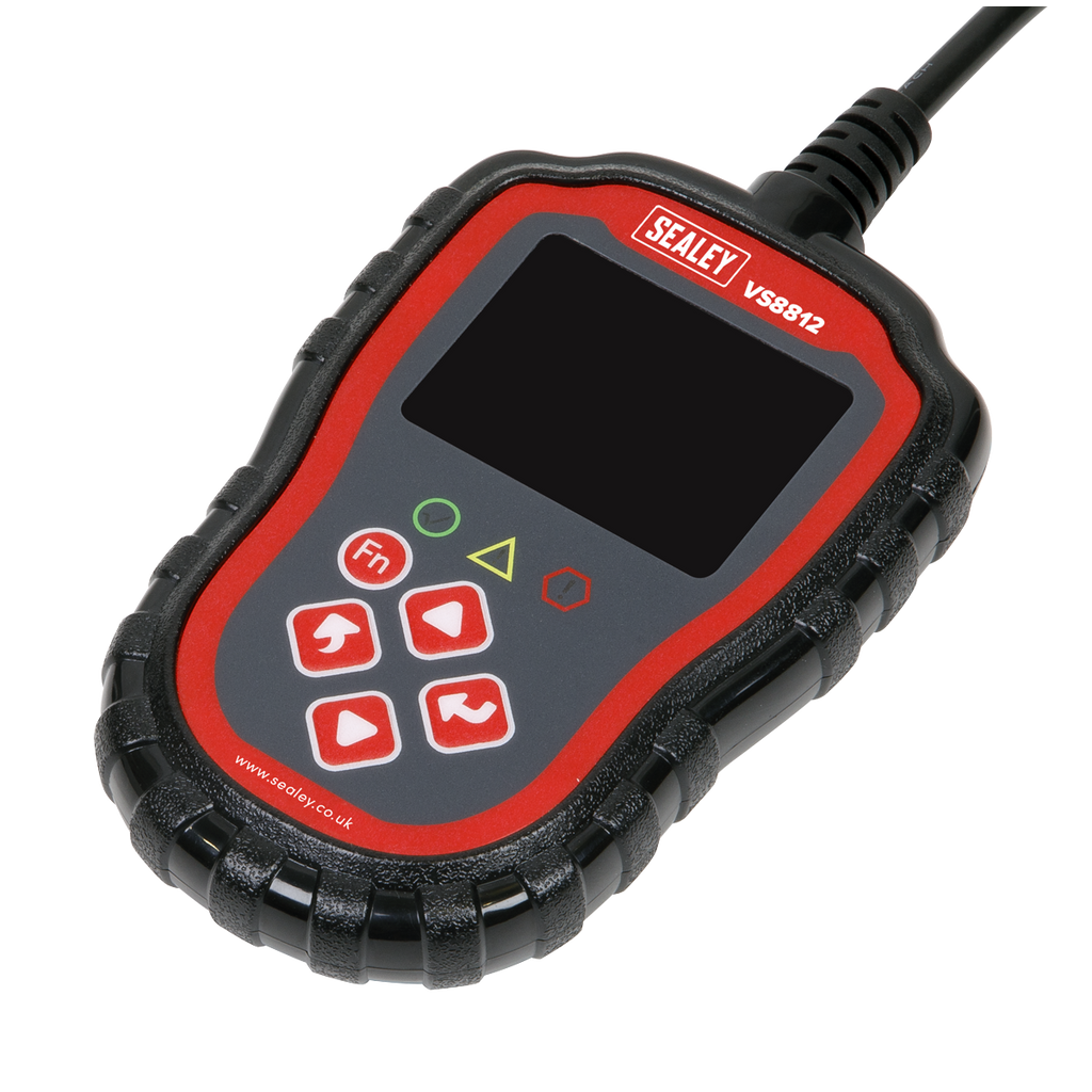 Sealey EOBD Code Reader Live Data VS8812 - BostonPlates Autocare Centre