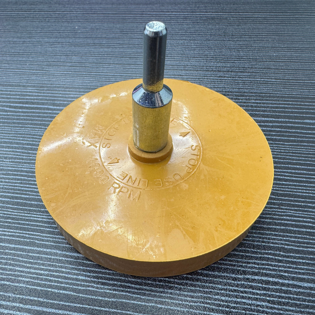 Toffee Wheel - Adhesive Removal Tool - BostonPlates Autocare Centre
