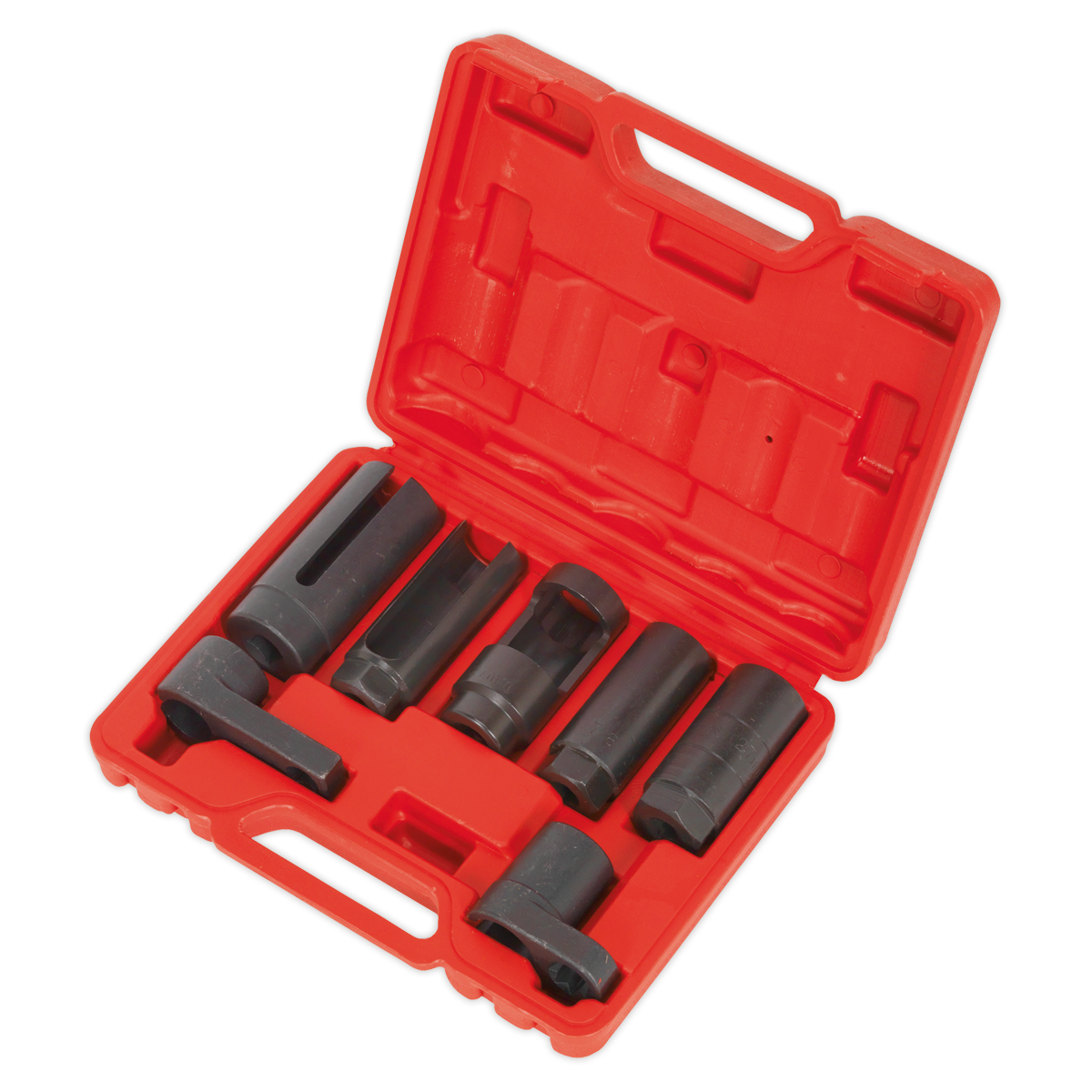 Sealey Oxygen Sensor Socket Set 3/8" & 1/2"Sq Drive 7pc SX032 - BostonPlates Autocare Centre