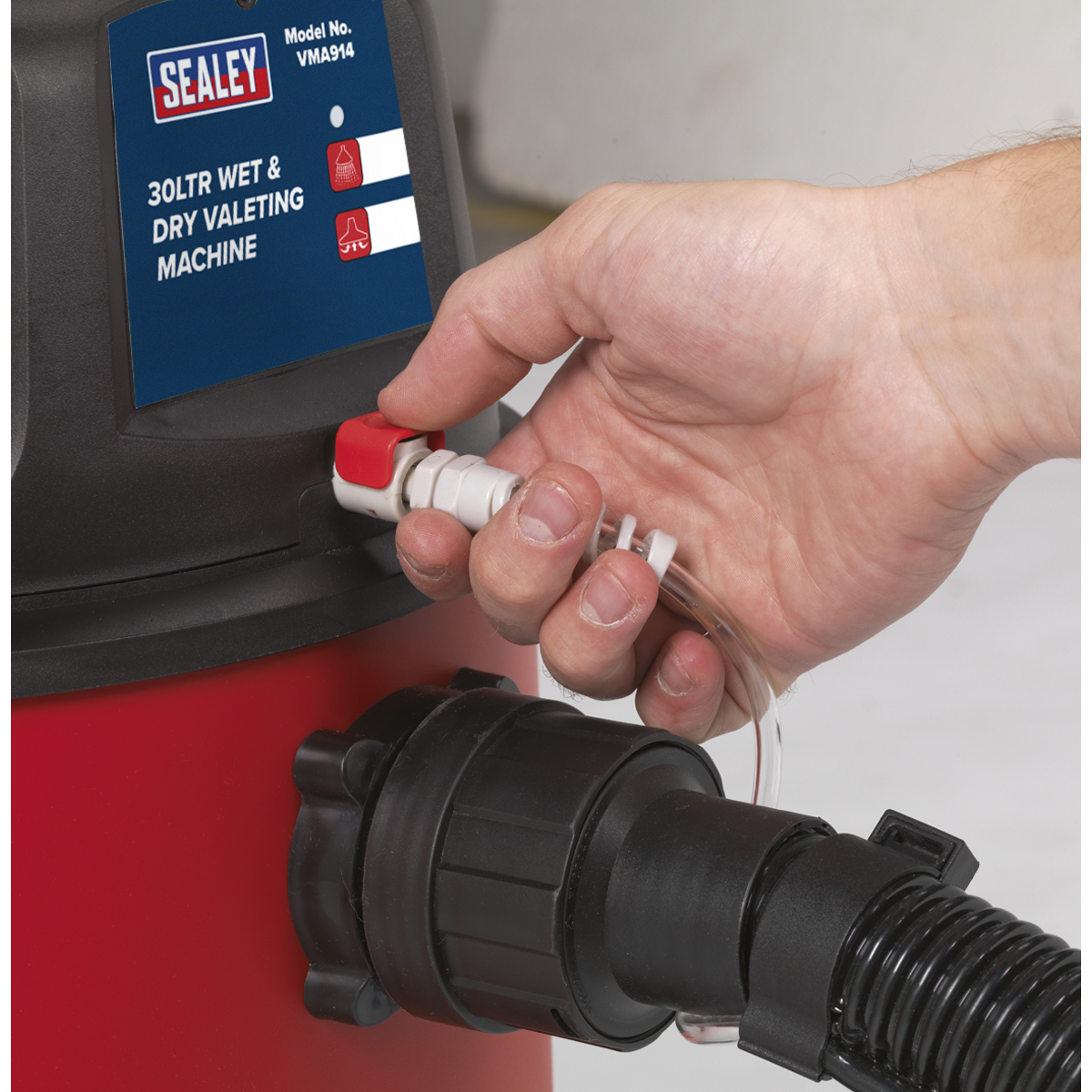 30L Wet & Dry Valet Machine VMA914 - BostonPlates Autocare Centre
