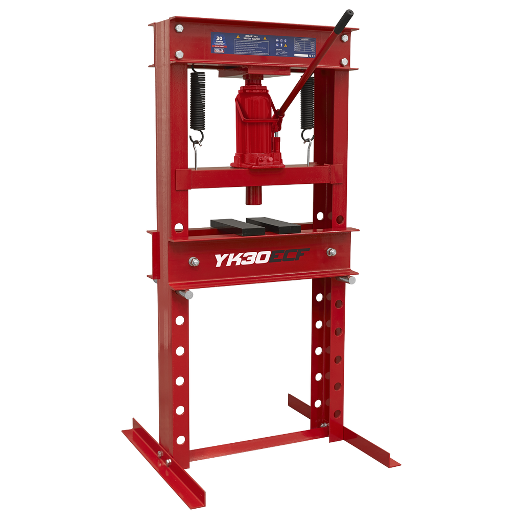 Hydraulic Floor Type Press 30 Tonne YK30ECF - BostonPlates Autocare Centre