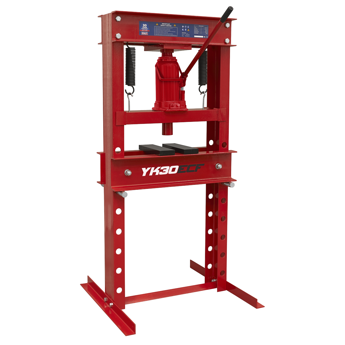 Hydraulic Floor Type Press 30 Tonne YK30ECF - BostonPlates Autocare Centre
