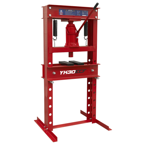 Hydraulic Floor Type Press 30 Tonne YK30ECF - BostonPlates Autocare Centre