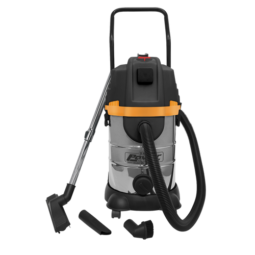 30L Industrial Cyclone Vacuum Cleaner Wet & Dry 1200W/230V PC300BL - BostonPlates Autocare Centre