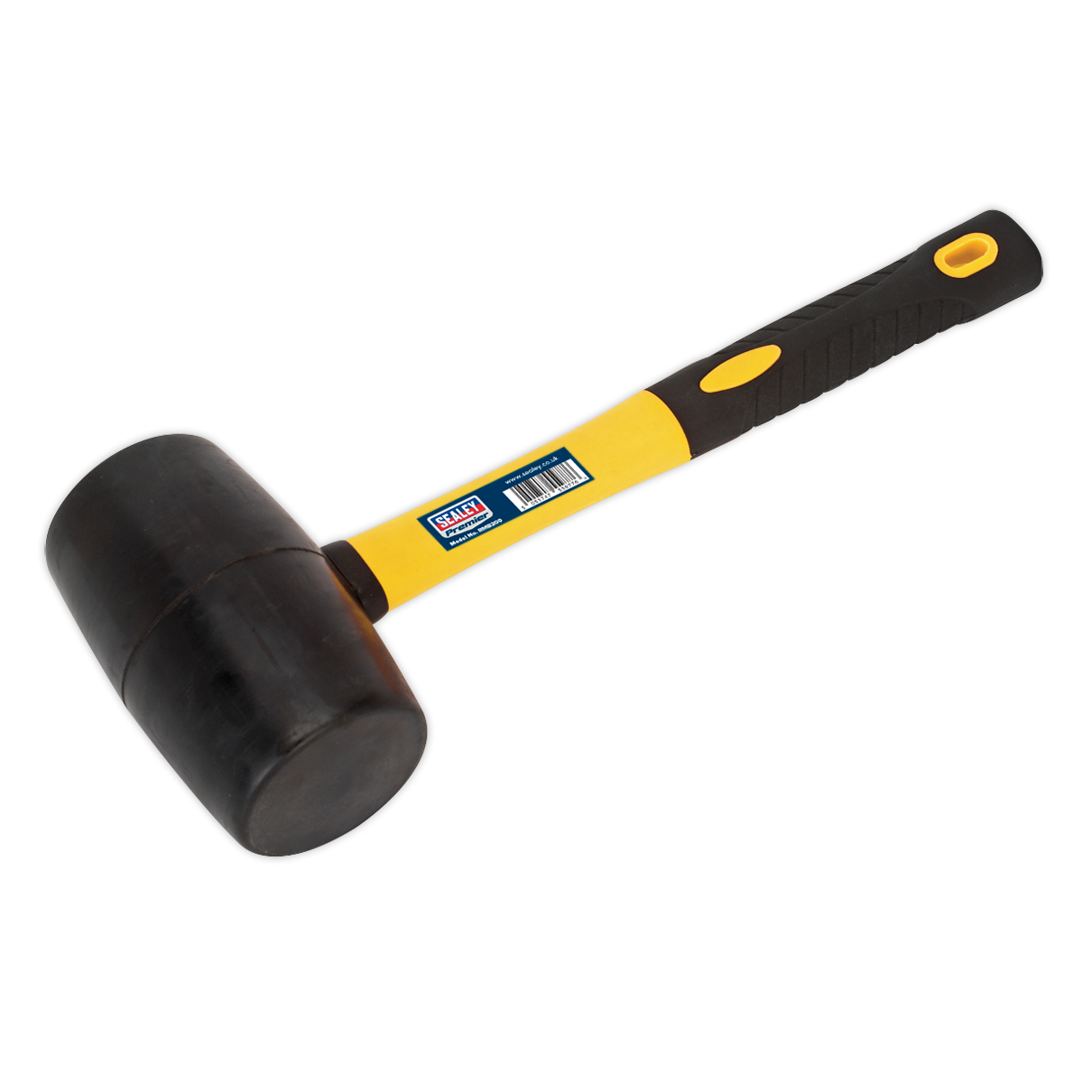 Sealey Premier Rubber Mallet with Fibreglass Shaft 2lb RMB200 - BostonPlates Autocare Centre