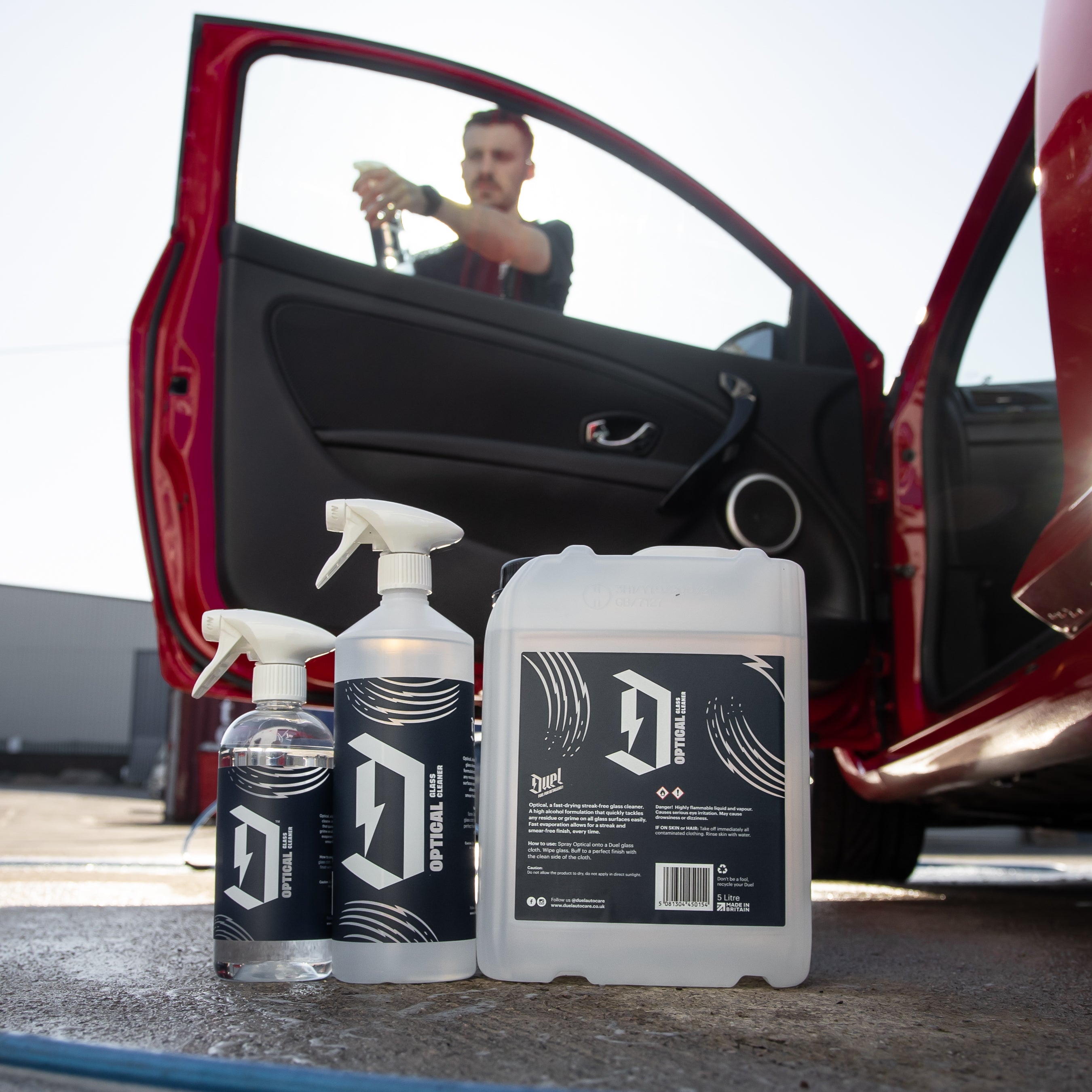 Duel Optical Window and Glass Cleaner 500ml image 1