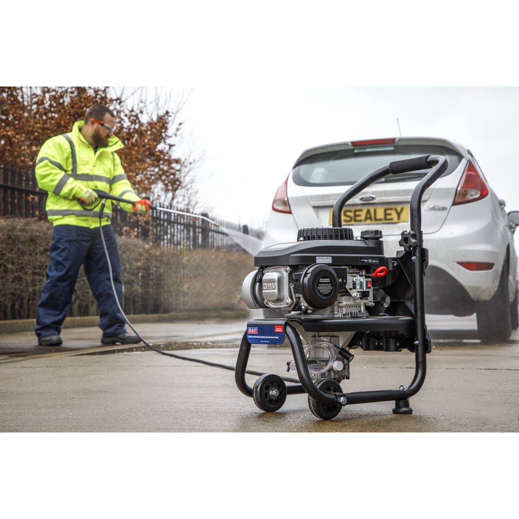 Pressure Washer 150bar 576L/hr 4hp - Petrol PWM1300 - BostonPlates Autocare Centre
