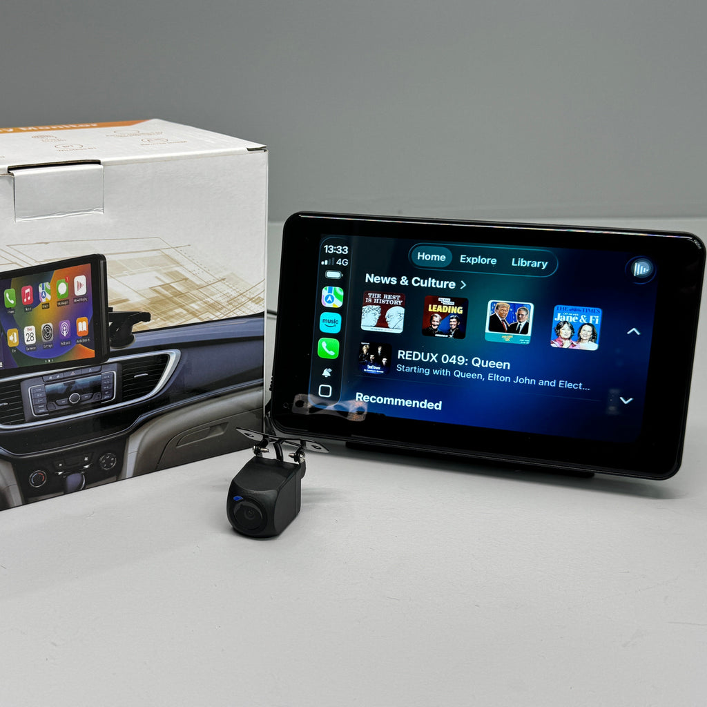 Wingman 7 Apple CarPlay Android Auto 7 Inch Touch Screen with Camera - BostonPlates Autocare Centre