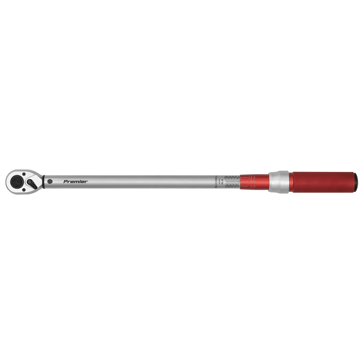 Sealey Premier Calibrated Micrometer Torque Wrench 1/2"Sq Drive 60-330Nm STW905 - BostonPlates Autocare Centre