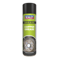 Sealey Copper Grease Lubricant 500ml SCS016S - BostonPlates Autocare Centre