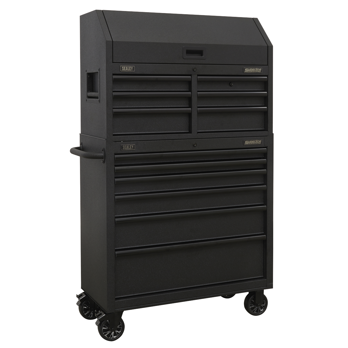 Superline PRO® Tool Chest Combination with Power Bar 12 Drawer AP36BESTACK - BostonPlates Autocare Centre