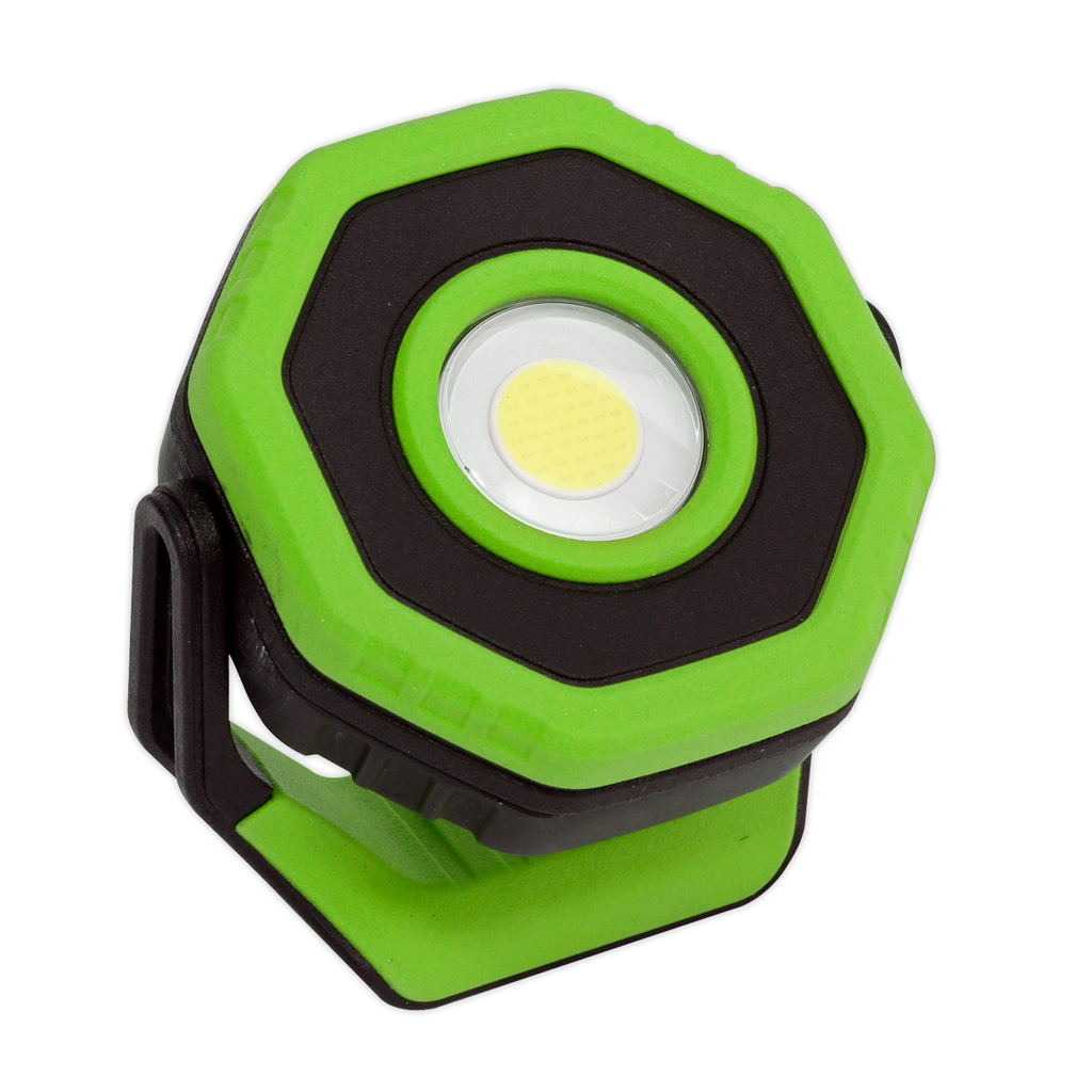 Rechargeable 360° Pocket Floodlight with Magnet 7W COB LED - Green LED700P - BostonPlates Autocare Centre