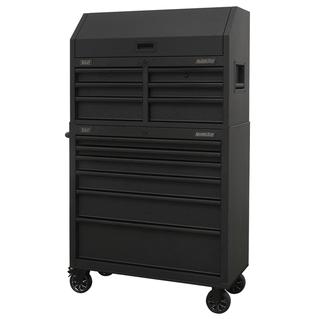 Superline PRO® Tool Chest Combination with Power Bar 12 Drawer AP36BESTACK - BostonPlates Autocare Centre
