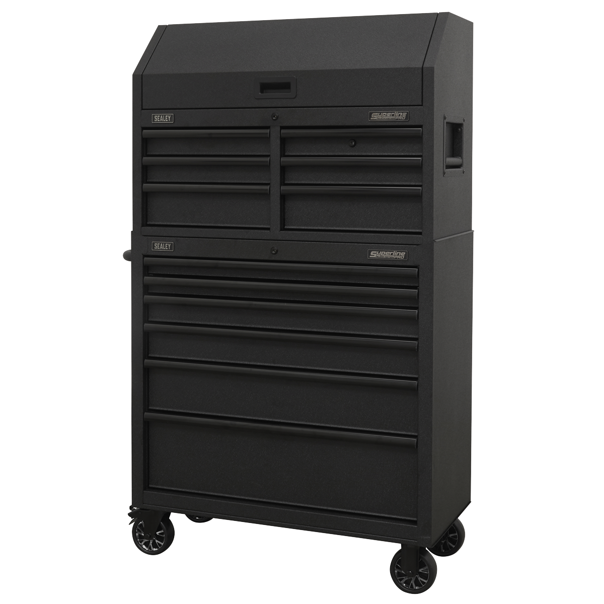 Superline PRO® Tool Chest Combination with Power Bar 12 Drawer AP36BESTACK - BostonPlates Autocare Centre