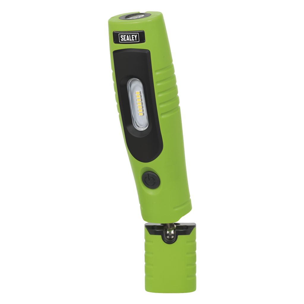 Sealey Rechargeable 360° Inspection Light 4W & 3W SMD LED - Green LED3602G - BostonPlates Autocare Centre