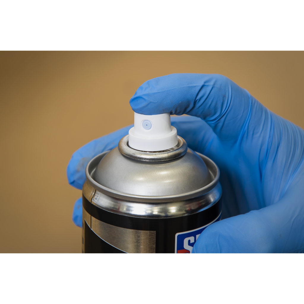 Sealey Matt Paint 500ml - Black SCS026S - BostonPlates Autocare Centre