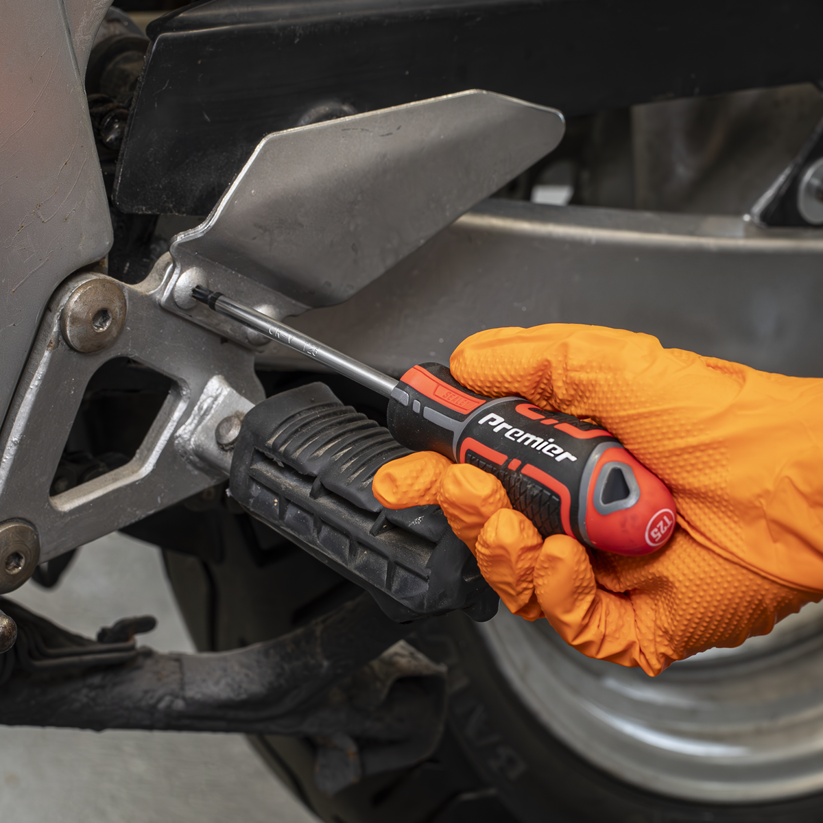 Sealey Premier GripMAX® TRX-Star* Screwdriver Set 10pc - Red AK4324 - BostonPlates Autocare Centre