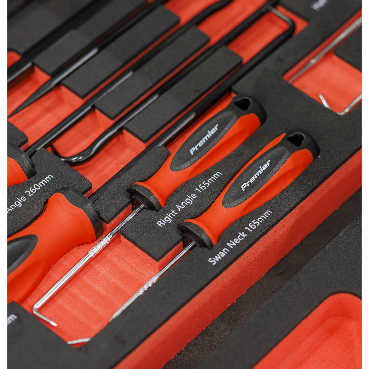Sealey Premier Scraper & Hook Set with Tool Tray 9pc TBT65 - BostonPlates Autocare Centre