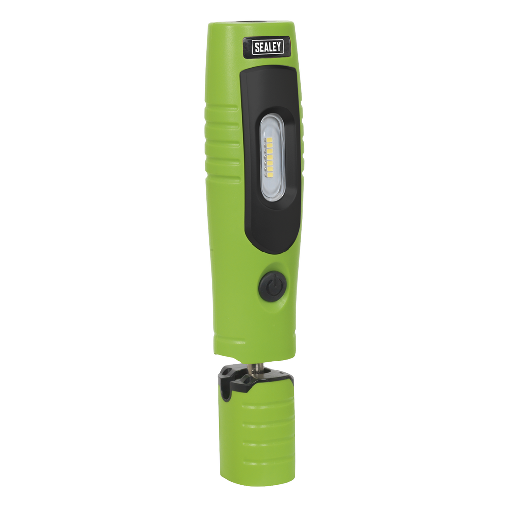 Sealey Rechargeable 360° Inspection Light 4W & 3W SMD LED - Green LED3602G - BostonPlates Autocare Centre